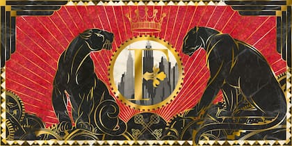 Uno de los diseños de Juan Gatti, que incluyen edificios de Manhattan y panteras