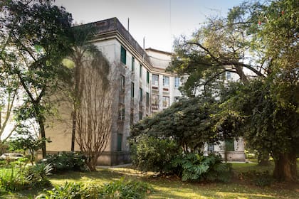 Uno de los edificios del Barrio Parque Guillermo Rawson.