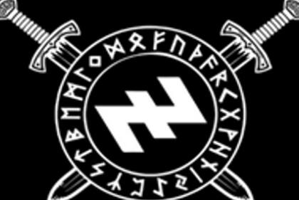 Uno de los emblemas del grupo supremacista Werwolf Division