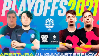 Uno de los encuentros de las eliminatorias de la Liga Master Flow 2021