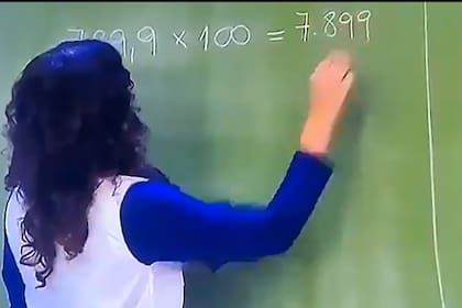 Uno de los errores del programa "Seguimos Educando" de la Televisión Pública