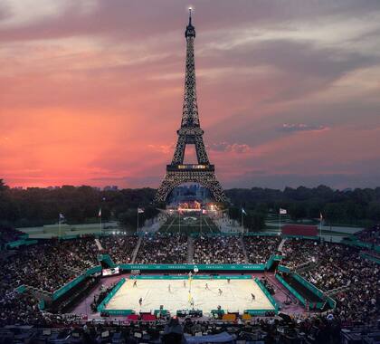 Uno de los escenarios de París 2024 estará al pie de la torre Eiffel