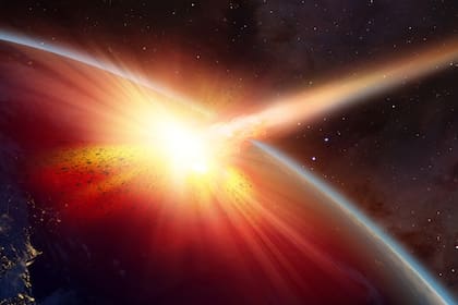Uno de los finales posibles: la colisión de un asteroide contra la Tierra; China propone un plan para evitarlo.