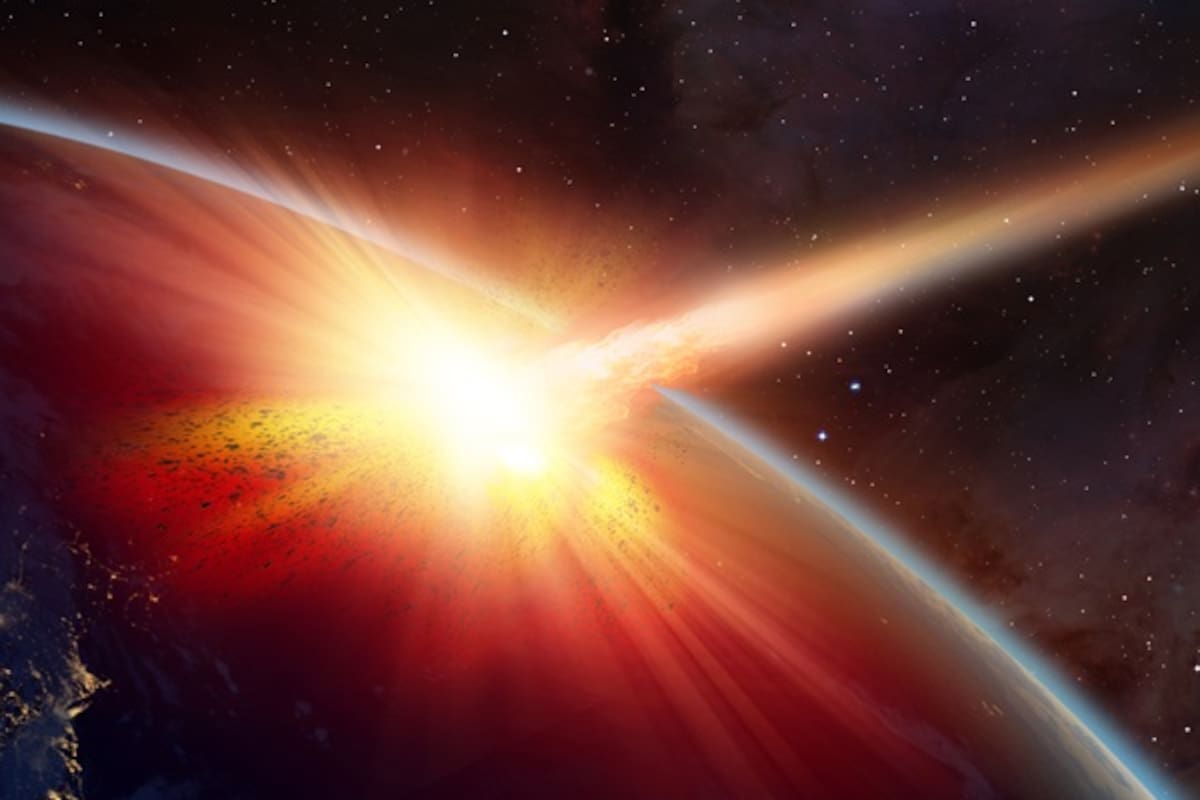 Uno de los finales posibles para la vida en el planeta sería la colisión contra la Tierra de un enorme asteroide