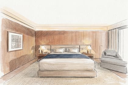 Uno de los grandes cambios es el de reducir la cantidad de habitaciones de alrededor de 300 a 200
