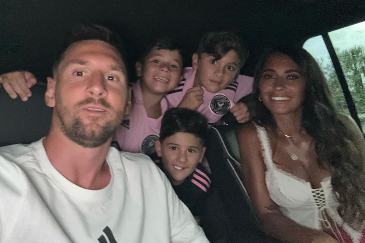 Uno de los hijos de Messi formará parte de un equipo juvenil de Inter Miami
