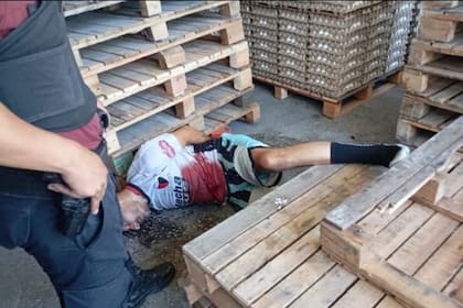 Uno de los ladrones fue herido en su pecho