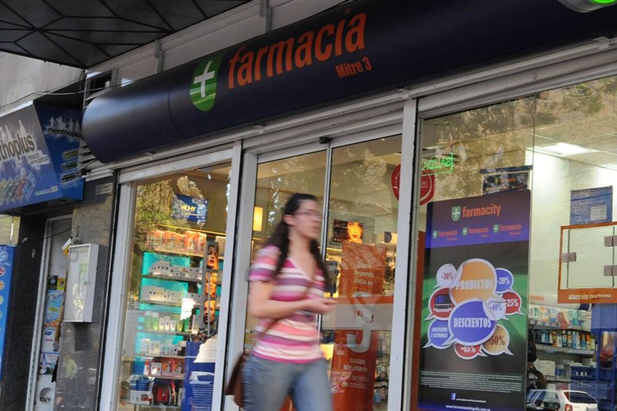 Uno de los locales de Farmacity