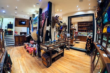 Uno de los locales de Arandú, en la calle Ayacucho