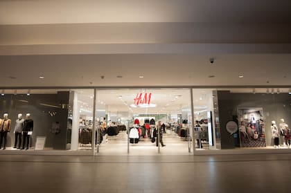 Uno de los locales de H & M de Santiago de Chile.