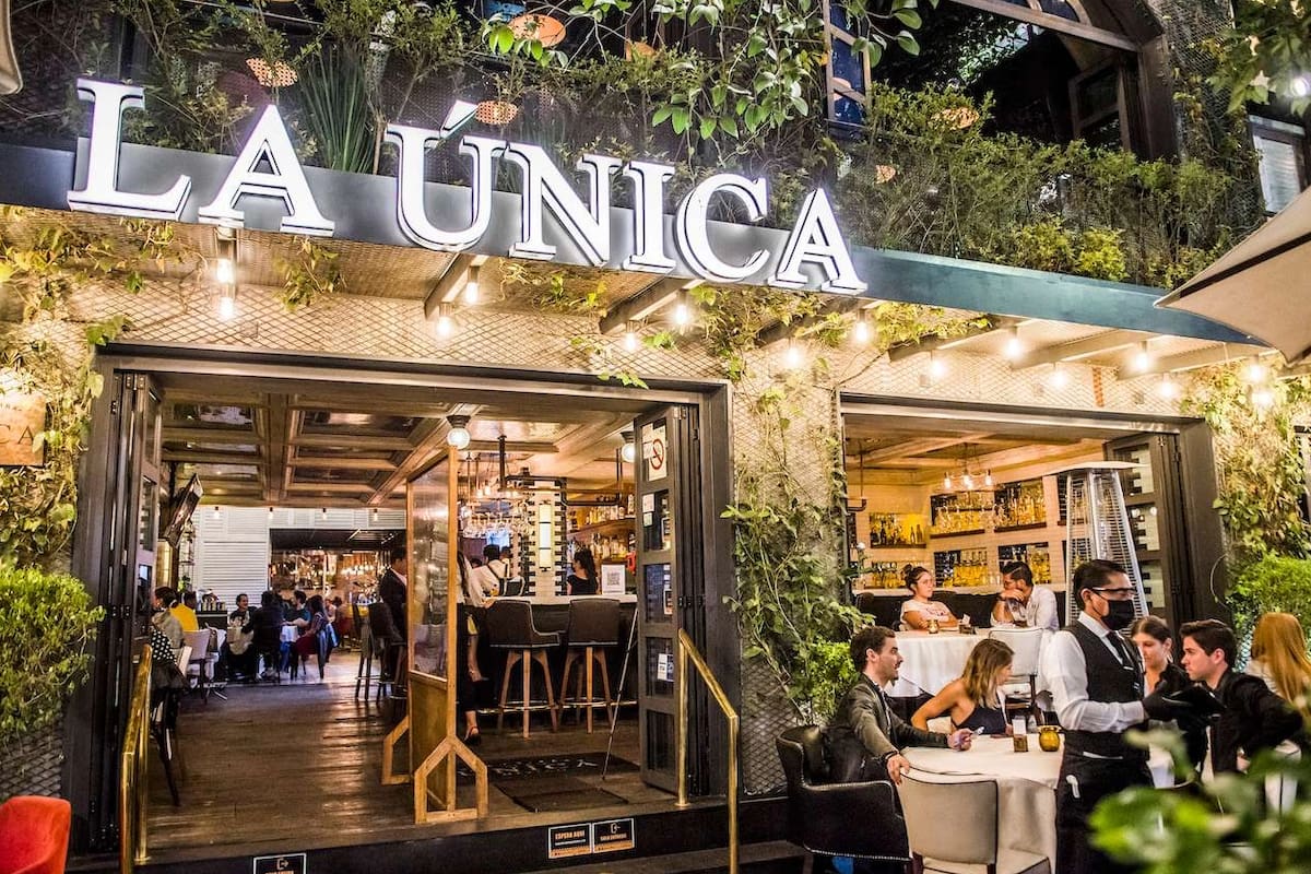 Uno de los locales de La Única en México DF
