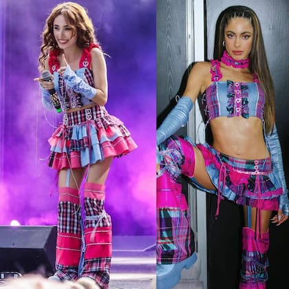 Uno de los looks copiados