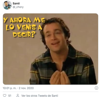 Uno de los memes en respuesta a la frase de Angelici sobre la final de la Libertadores. Crédito: Twitter
