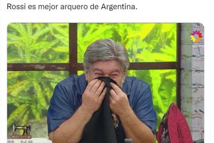 Uno de los memes que circuló por las redes sociales tras el partido de ayer por la Copa Libertadores