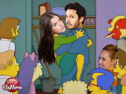 Uno de los memes que recuerda el episodio del motorhome durante el rodaje de la película El hilo rojo