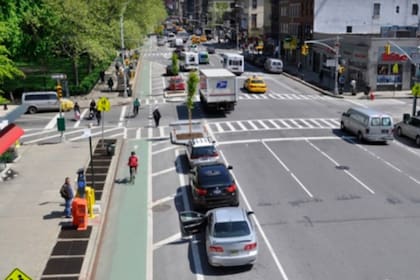 Uno de los modelos utilizados para el proyecto en Buenos Aires fue el de New York, Estados Unidos