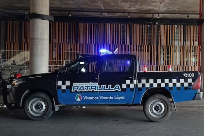 Uno de los móviles de la Patrulla Municipal de Vicente López. Foto Ilustrativa.