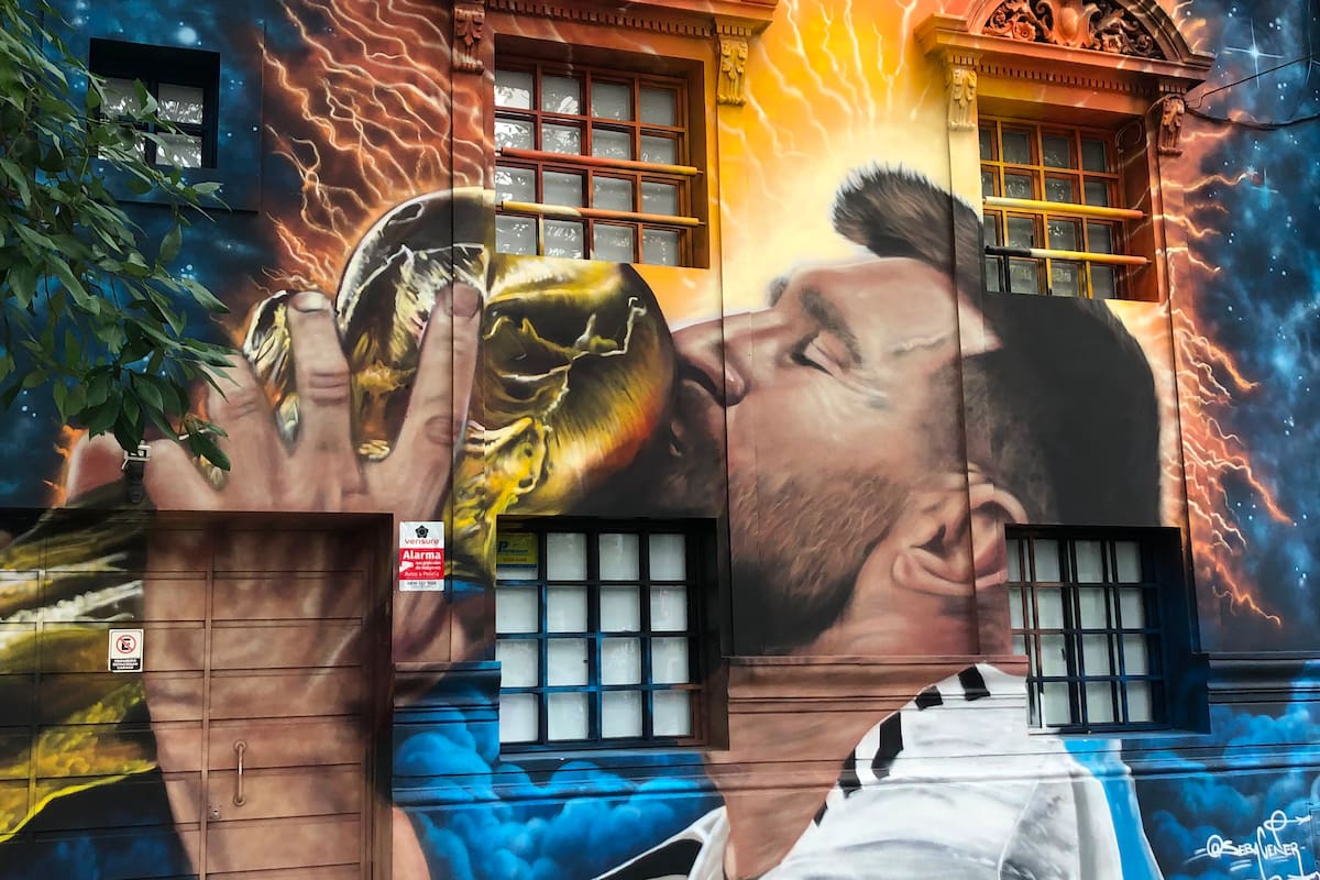 Uno de los murales que se podrán ver en el recorrido de Street Art