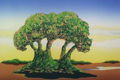 Uno de los ombúes de Nicolás García Uriburu