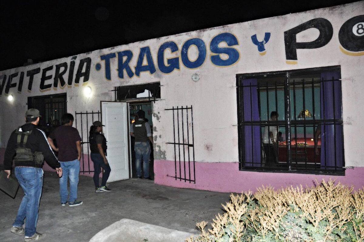 Uno de los operativos contra redes de trata y narcotráfico en Chubut