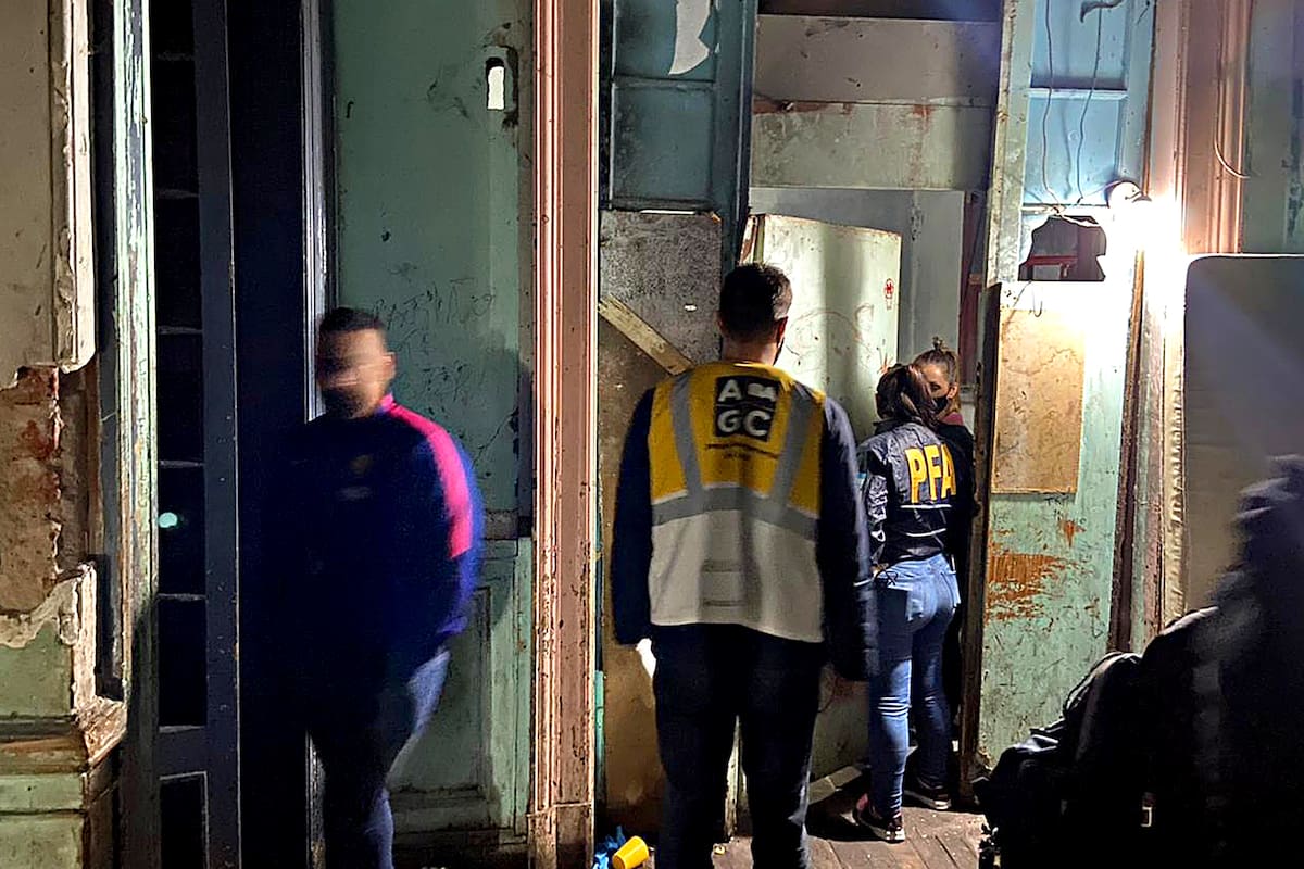 Uno de los operativos en Constitución