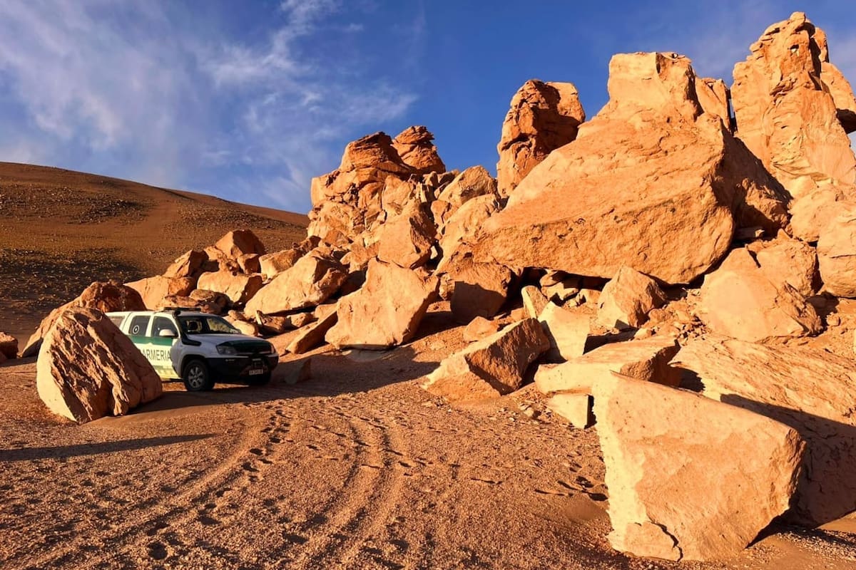 Uno de los operativos se realizó en la Puna jujeña