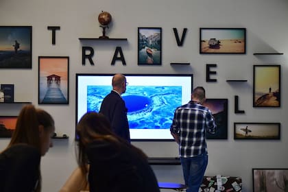 Uno de los paneles en exhibición en la feria IFA 2018