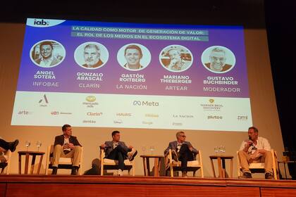 Uno de los paneles que se desarrolló en Conexión IAB Summit 2023