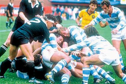 Uno de los partidos donde los Pumas estuvieron por vencer a los All Blacks 21 a21