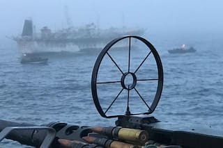 Pesca ilegal. Capturaron un buque chino y otro de bandera portuguesa