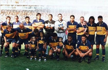 Uno de los planteles de Boca que integró César La Paglia, con figuras como Riquelme o Córdoba