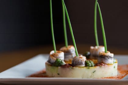 Uno de los platos en NIU Kitchen x Arson