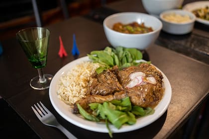 Uno de los platos que se sirven en el restaurante