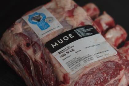 Uno de los productos de la raza Angus certificada que llega a las góndolas de supermercados, algunas carnicerías y restaurantes