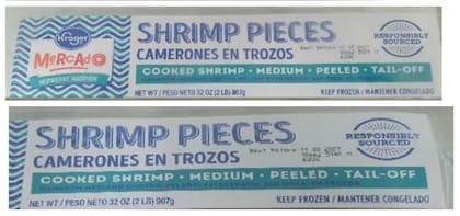 Uno de los productos retirados en Kroger Mercado por AquaStar USA Corp. de Seattle.