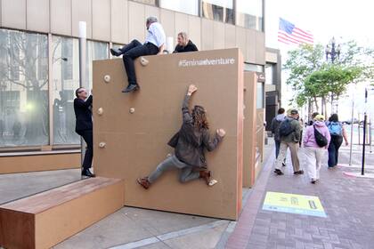 Uno de los proyectos de Jan Gehl, un poco de aventura en la calle