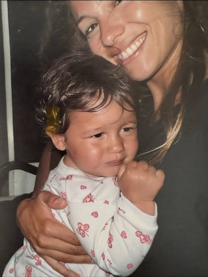 Uno de los recuerdos de Pampita con su hija Blanca