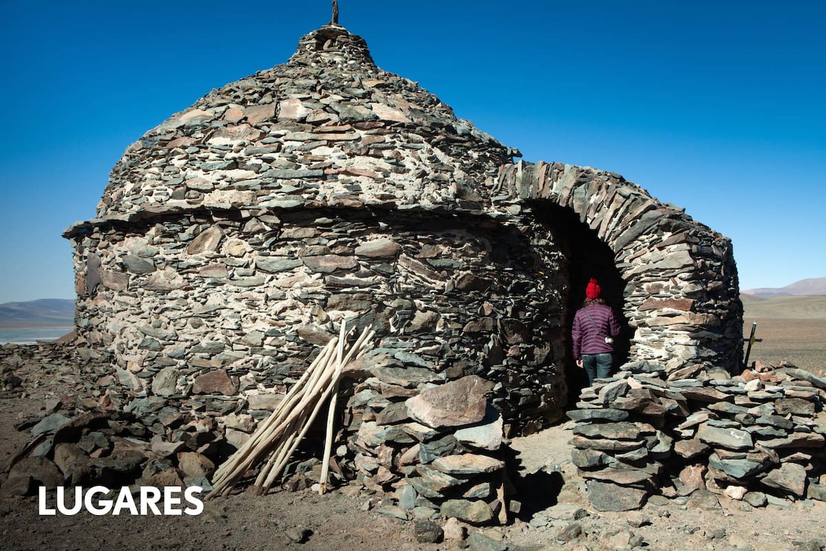 El refugio de El Peñón, el más conocido de todos los que construyó Sarmiento.