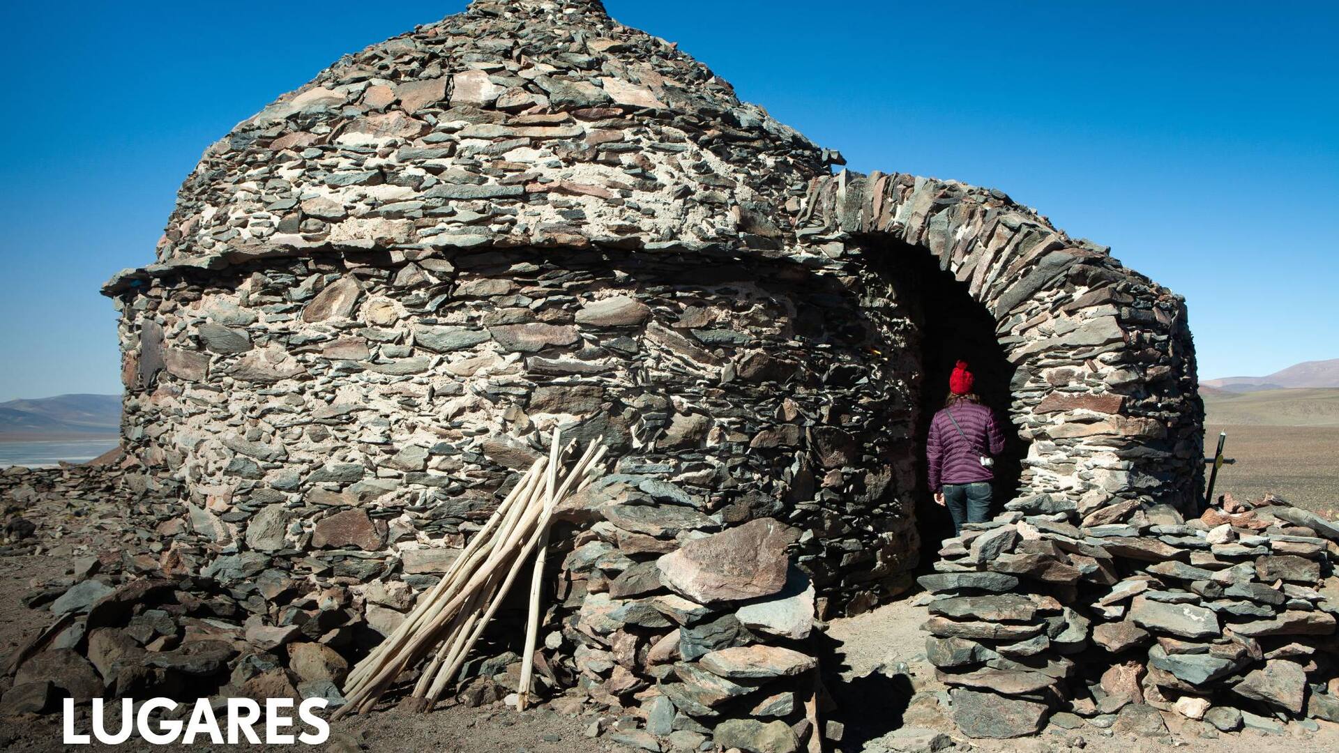 El refugio de El Peñón, el más conocido de todos los que construyó Sarmiento.