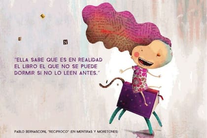 Uno de los relatos ilustrados de Mentiras y moretones, de Bernasconi