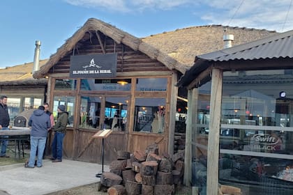 Uno de los restaurantes dentro de la Rural