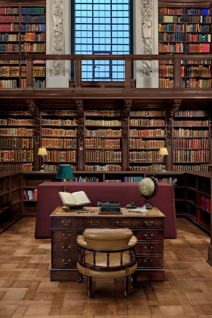 Uno de los rincones ocultos de la biblioteca