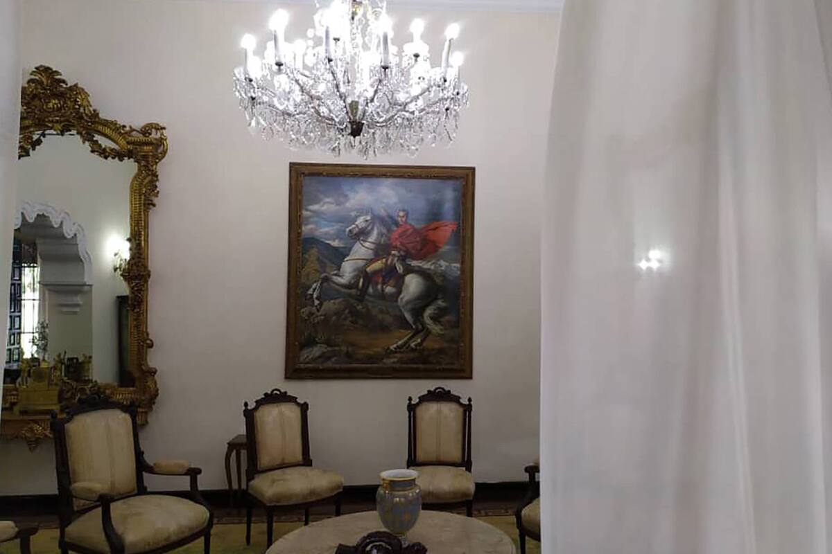 Uno de los salones de La Casona. F. S.