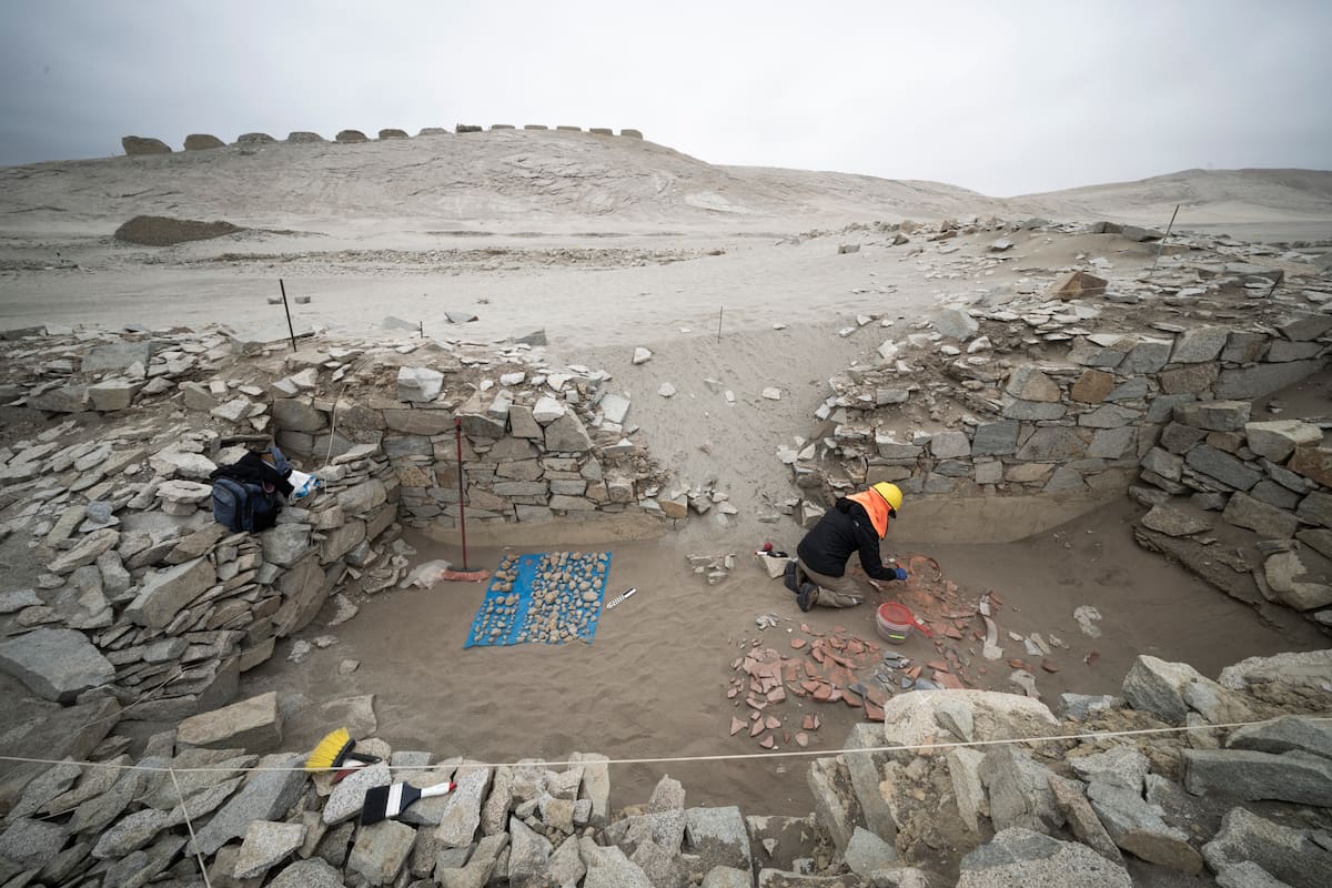 Uno de los sectores de investigación arqueológica