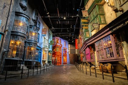 Uno de los sets recreados en el nuevo parque temático de Tokio, Japón