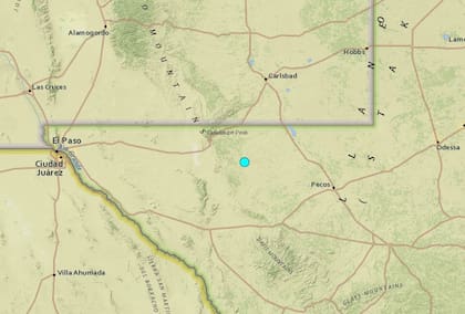 Uno de los sismos más fuertes de las últimas horas en territorio continental de Estados Unidos ocurrió cerca de Walter Lake, Nevada