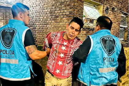 Uno de los sospechosos detenidos en Mar del Plata por su presunta participación en el homicidio de un vecino de Núñez