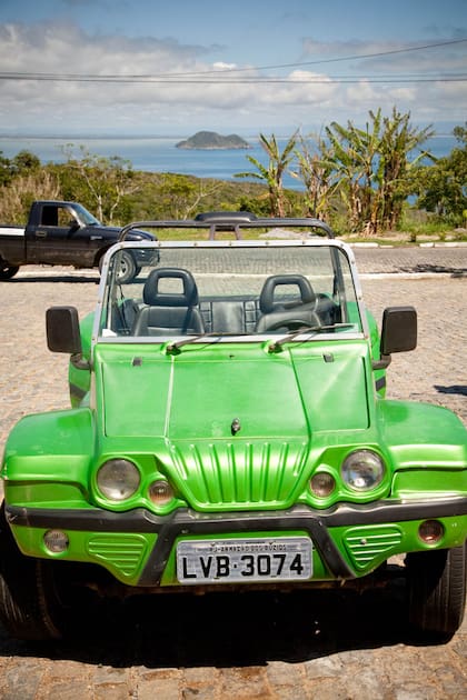 Uno de los tantos buggies que circulan por Búzios