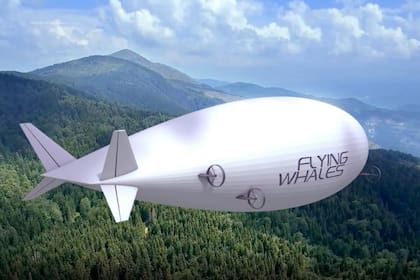 Uno de los tantos diseños de Flying Whales