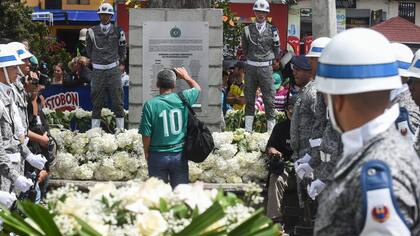 Uno de los tantos homenajes porlas víctimas de Chapecoense